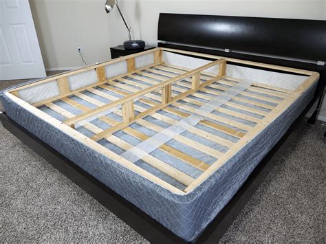 box spring on bed frame